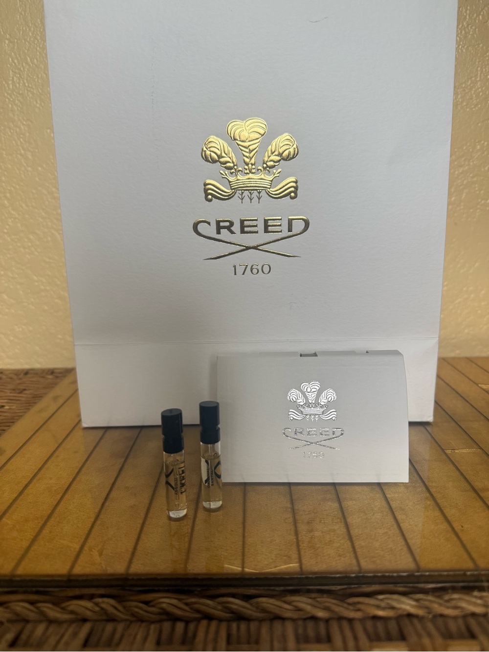 X2 CREED EDP absolu Adventist and original Santal